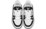 (WMNS) LOUIS VUITTON LV Trainer Sneaker 'Black Mesh Monogram with White ' 1AC2A5