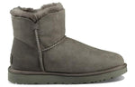 (WMNS) UGG Mini Bailey Button II Boot Fleece Lined Gray 1016422-GREY