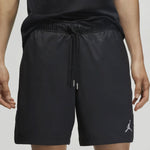 Men's Air Jordan Logo Printing Lacing Black Straight Shorts DM1373-010