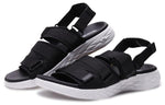 Skechers On-The-Go 600 Black Sandals 'Black White' 55367-BKW