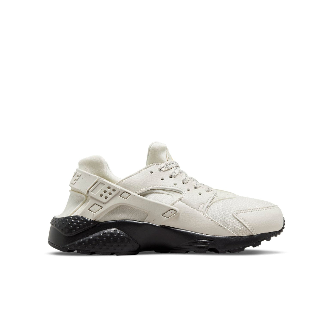 (GS) Nike Huarache Run 'Light Bone Black' DQ1103-001