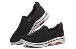 Skechers Go Walk 5 Low-Top Loafers Black/White 55500-BLK