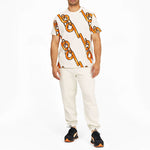 PUMA x PRONOUNCE Unisex Graphic Tee Crossover Chain Printing Athleisure Casual Sports Short Sleeve Creamy White 532151-93