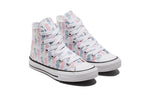 Converse Chuck Taylor All Star Sneakers K White/Blue/Pink 372871C
