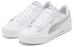 (WMNS) PUMA Carina Crew Metallic 'White Grey' 368879-01