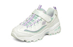 Skechers DLites K 'White Purple' 302504L-WLV