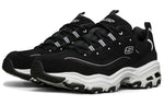 Skechers D'lites Running Shoes Black/White 52675-BLK