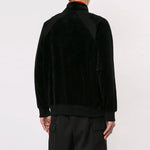 Supreme SS18 LACOSTE Velour Half-Zip Track Top Black SUP-SS18-574