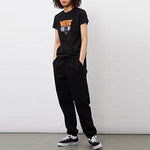 (WMNS) Vans Athleisure Casual Sports Short Sleeve Black VN0A3ZOYBLK