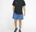 Nike ACG Small Logo Casual Short Sleeve Black / Purple Red BQ7343-013