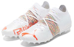 PUMA Future z 1.1 MG Soccer Cleats White/Orange 106377-02