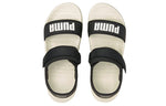 PUMA SoftRide Sandal 'Black Marshmallow' 375104-02