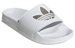 (WMNS) adidas Adilette Lite Slide 'White Matte Silver' GZ6197