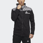 adidas x Hiroko Zne Hoody M Color Contrast Printing Hooded Jacket Coat Black GN5670