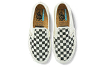 Vans Slip-On Grid Breathable Non-Slip One Pedal Low Top Canvas Skate Shoes Unisex Black White VN0A3MVD42E
