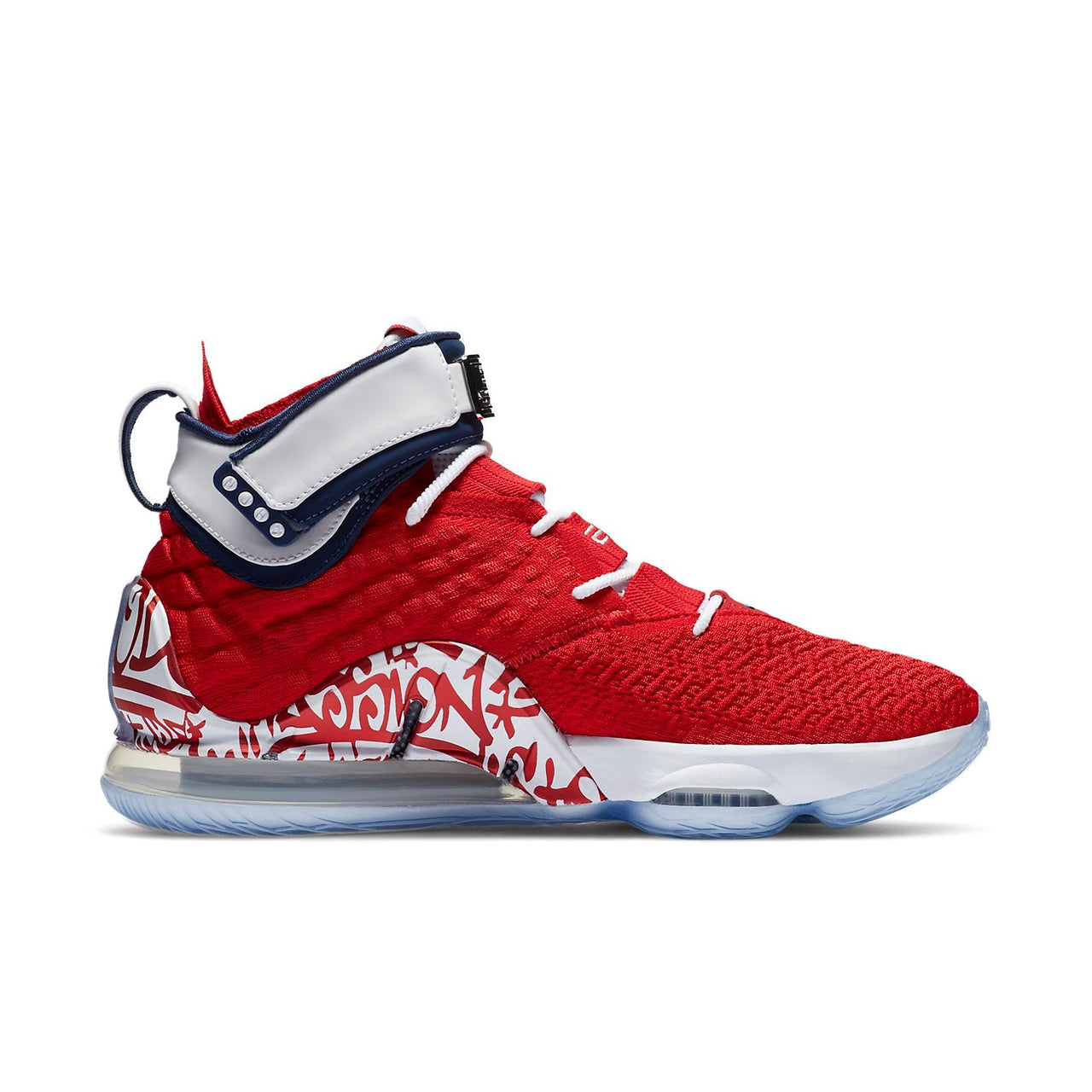 Nike LeBron 17 'LeBron 4 Red Graffiti' CT6047-600