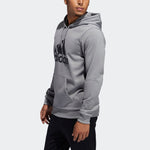 Men's adidas Large Logo Basketball Sports Gray GH6662
