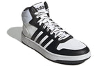 adidas Hoops 2.0 Mid 'White Black' FW4476