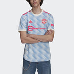 adidas Manchester United 21/22 Away Authentic Jersey 'Cloud White' GM4622