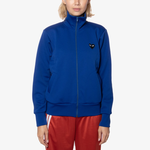 (WMNS) COMME des GARCONS PLAY Big Heart Zip Sweatshirt 'Navy' AZ-T255-051-2