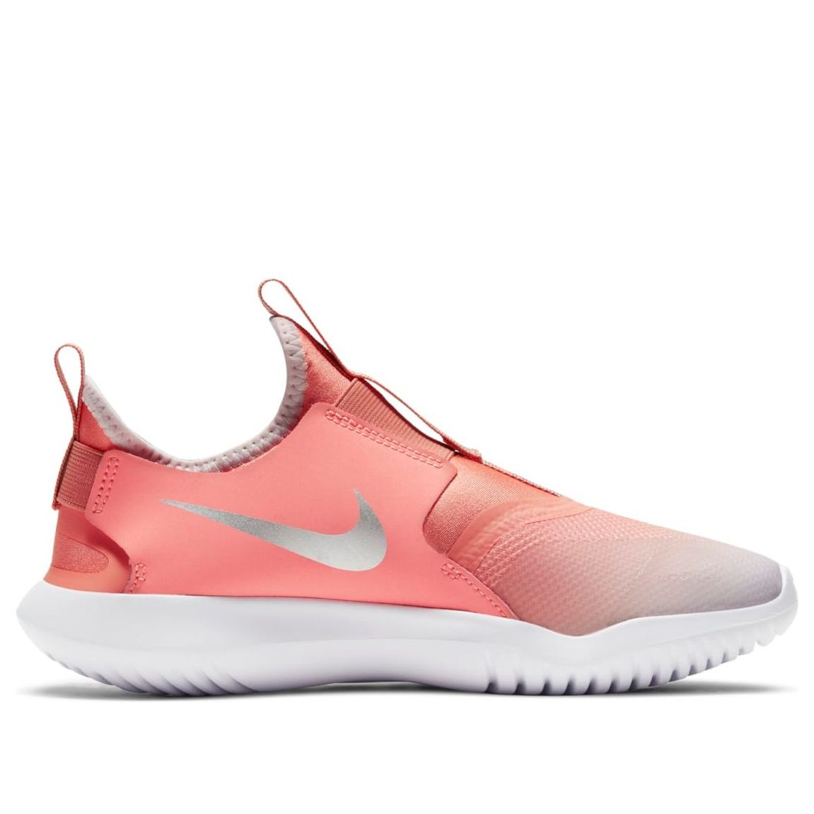 (GS) Nike Flex Runner 'Crimson Bliss Metallic Platinum' AT4662-608