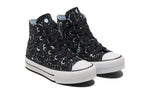 (GS) Converse Chuck Taylor All Star Eva Lift 'Black Blue White' 672117C