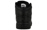 (GS) Air Jordan 1 Retro Mid 'Black' 554725-044