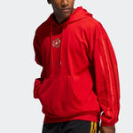 adidas Cny Rose Sweat Printing Sports Pullover Red GN5367