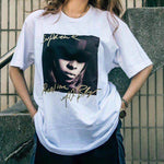 Supreme FW19 Week 1 Mary J. Blige Round Neck Unisex White SUP-FW19-230