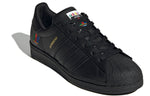 (WMNS) adidas originals Superstar 'Black Red Blue' FW3695