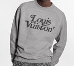 LOUIS VUITTON x Nigo Crossover Squared Casual Pullover Unisex Gray 1A7X6Z