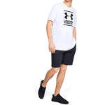 Men's Under Armour Gl Foundation Casual Round Neck Sports Breathable Short Sleeve White 1326849-100