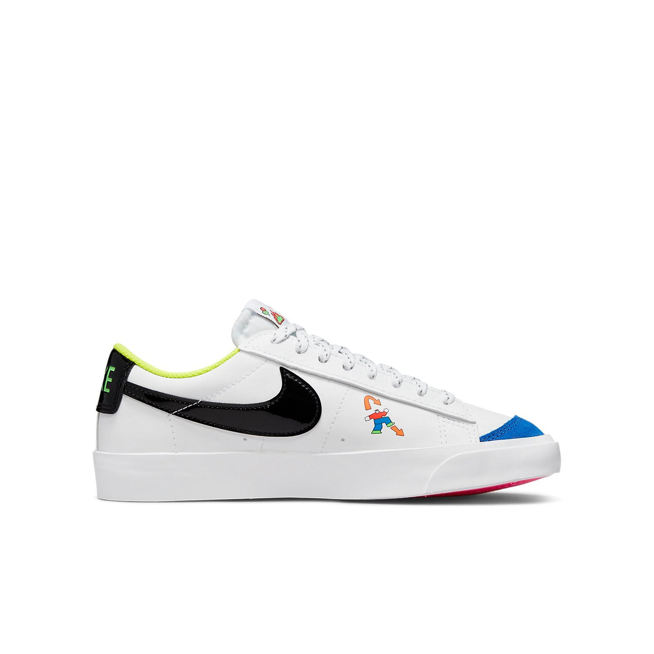 (GS) Nike Blazer Low '77 'White Multi' DV1747-101
