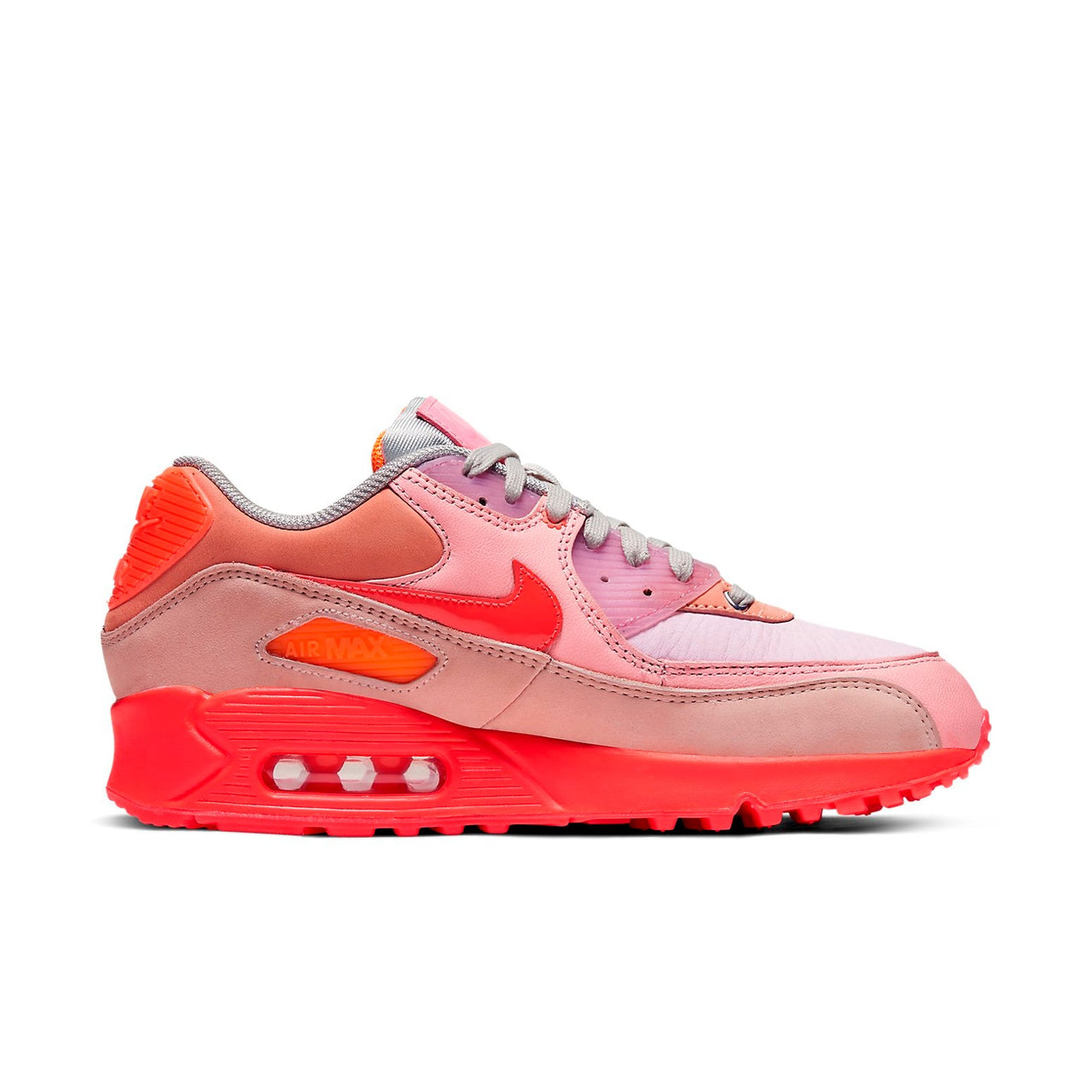 (WMNS) Nike Air Max 90 'Platinum Crimson' CT3449-600
