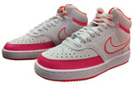 (WMNS) Nike Court Vision Mid Shoes For White/Pink DD8494-181