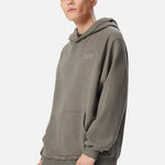 Li-Ning Vital Series Logo Embroidered Sports Pullover Hoodie 'Grey' AWDS232-2
