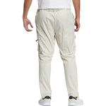 Men's adidas neo Stripe Multiple Pockets Casual Sports Pants/Trousers/Joggers Bauxite Brown HC9672