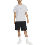 Men's Nike Solid Color Embroidered Small Label Round Neck Casual Loose Short Sleeve Light Bone T-Shirt DN5241-072
