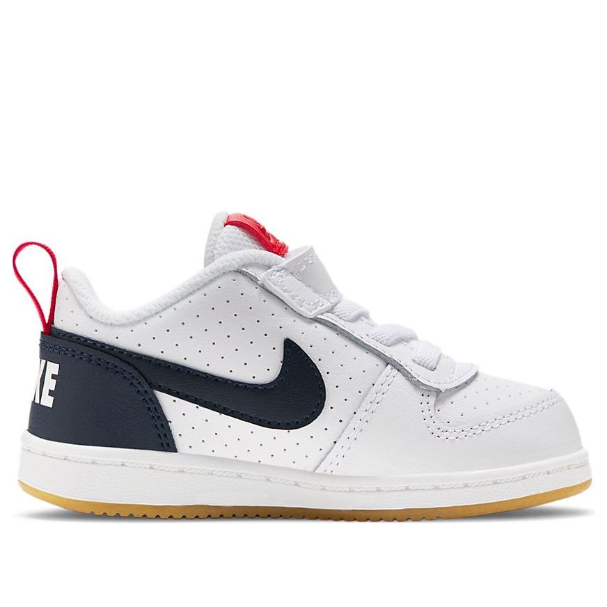 (TD) Nike Court Borough Low 'White Blue Red' 870029-105