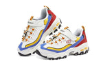 (GS) Skechers D'Lites 'White Red Yellow' 406102L-WMLT