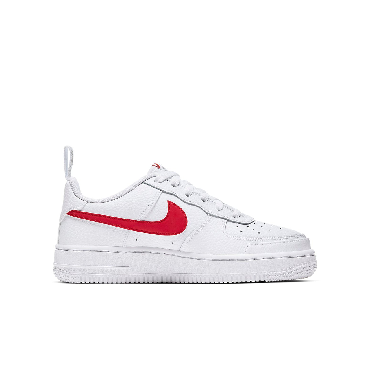 (GS) Nike Air Force 1 'White University Red Swoosh' CZ4203-100