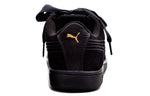 (WMNS) PUMA Vikky Ribbon Satin Black 366416-01