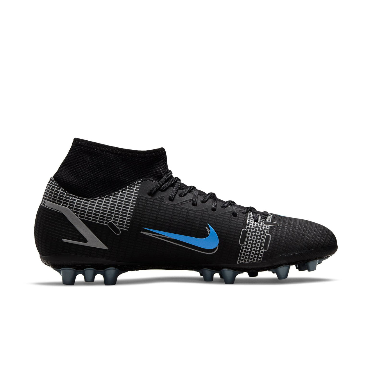 Nike Mercurial Superfly 8 Academy AG Artificial Grass 'Black Blue' CV0842-004