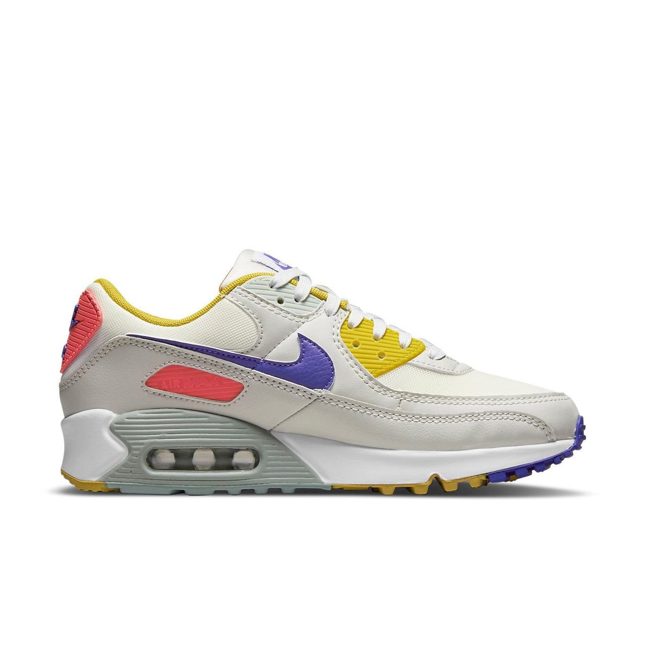 (WMNS) Nike Air Max 90 'Summit White Multi' DA8726-100