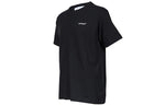 Men's Off-White SS22 Solid Color Cotton Printing Short Sleeve Black T-Shirt OMAA027S22JER0101001