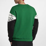Men's Air Jordan Arm Logo Pullover Sports Green AO0427-302