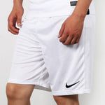 Nike Casual Sport Basketball TrainingBreathable Fabric Shorts Men's White 725903-100