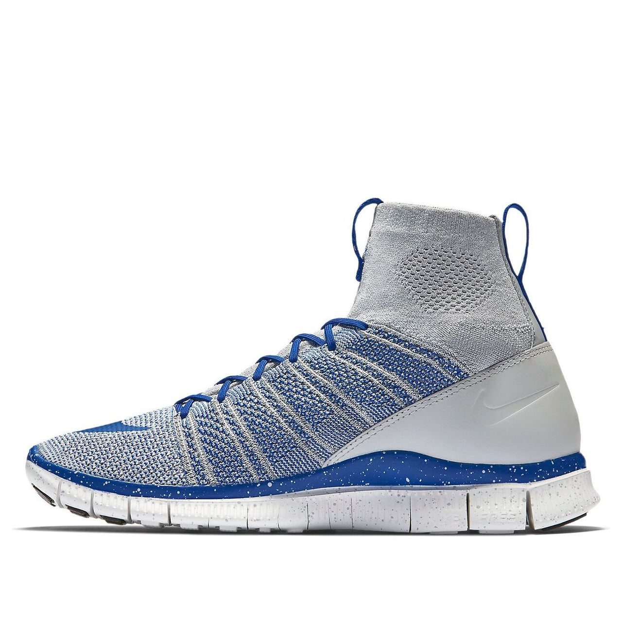 Nike Free Flyknit Mercurial 'Wolf Grey Game Royal' 805554-003