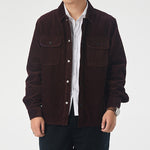 Converse Casual Retro Industrial Style Jacket Men Wine Red 10019954-A05