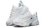 Skechers D'lites 1.0 Running Shoes White/Green 52676-WGR